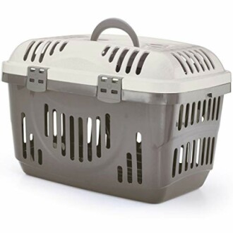 Beige & Cream Pet Carrier